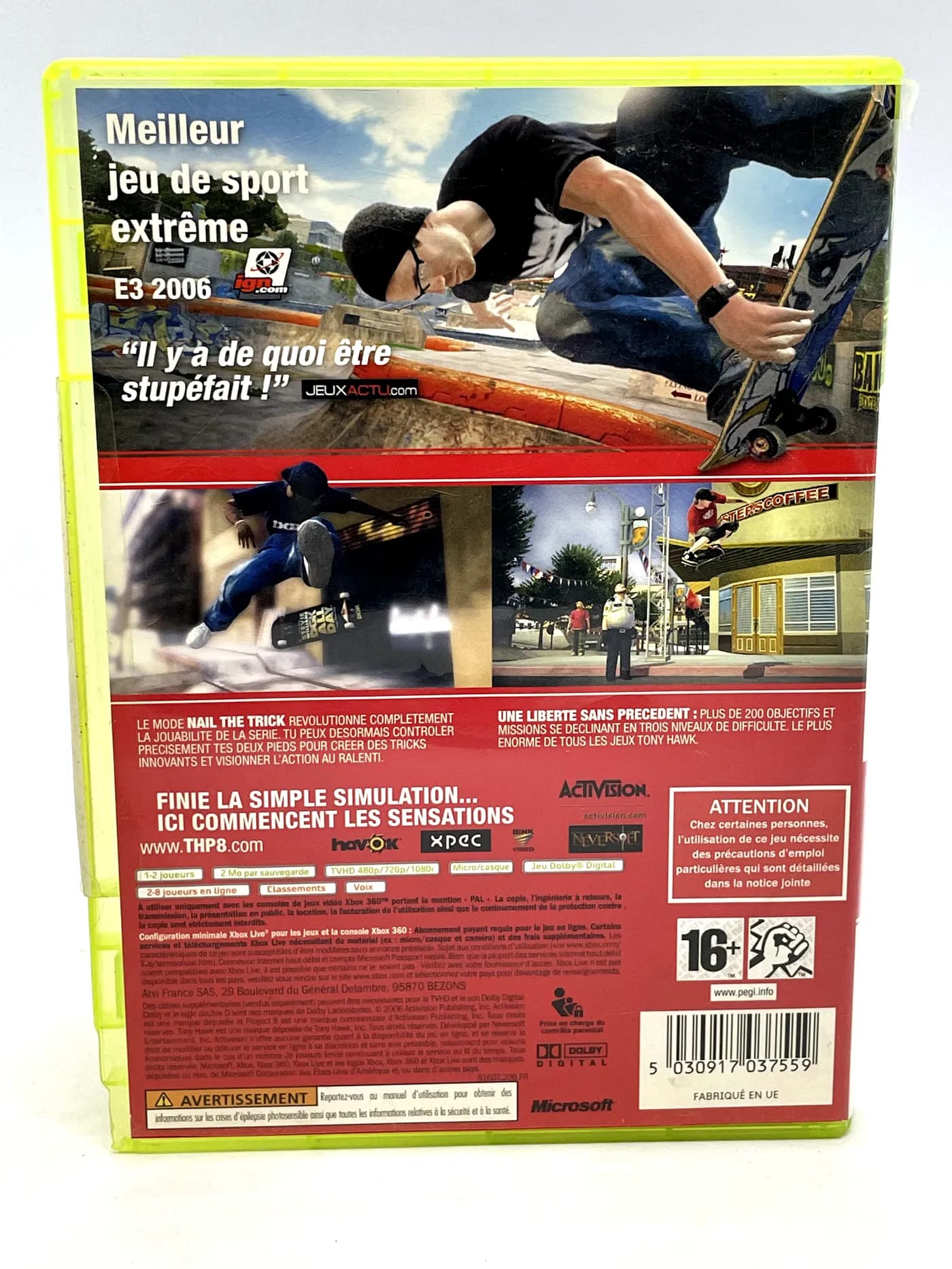 Tony Hawk's Project 8 Xbox 360