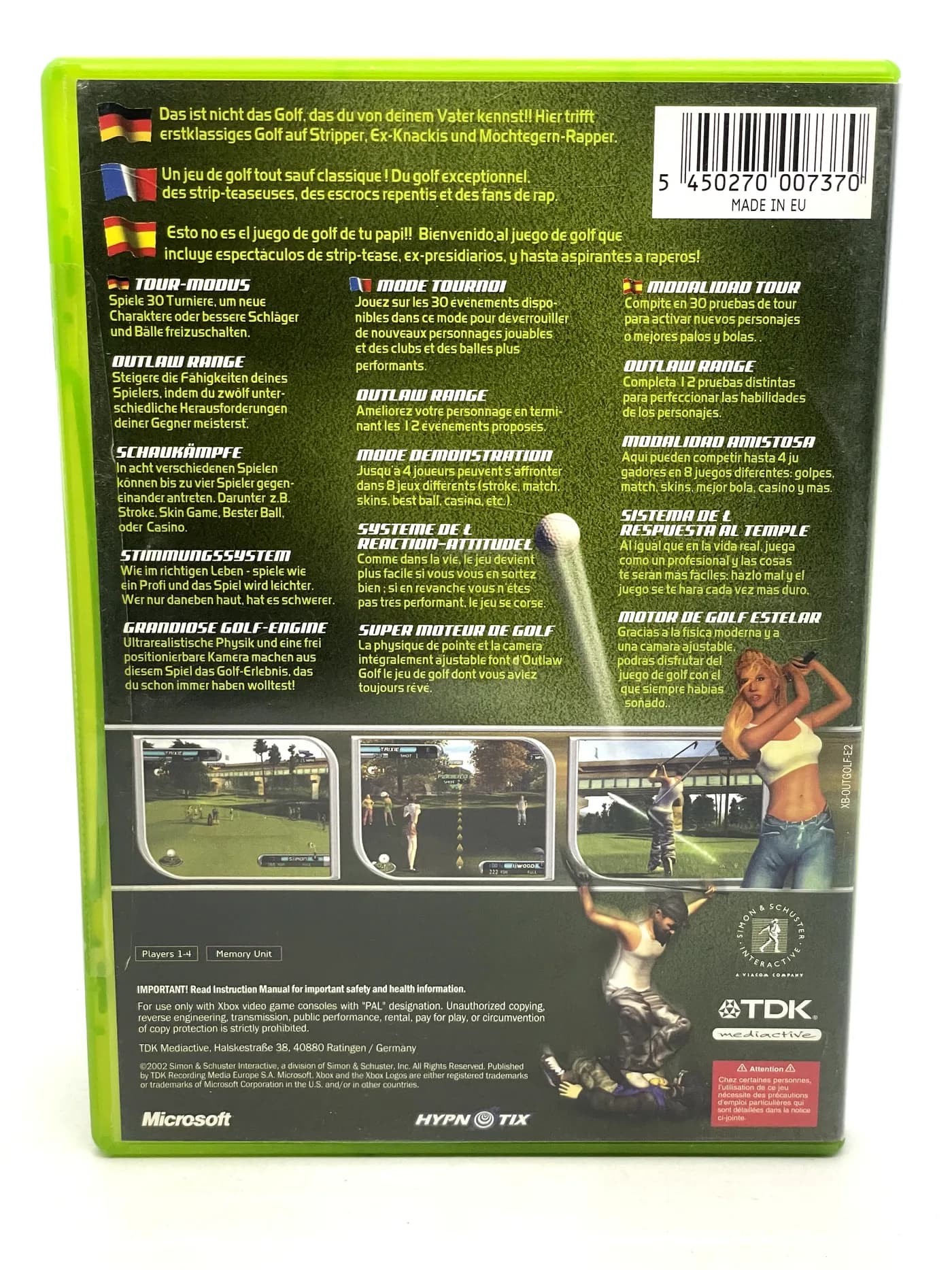 Outlaw Golf Xbox