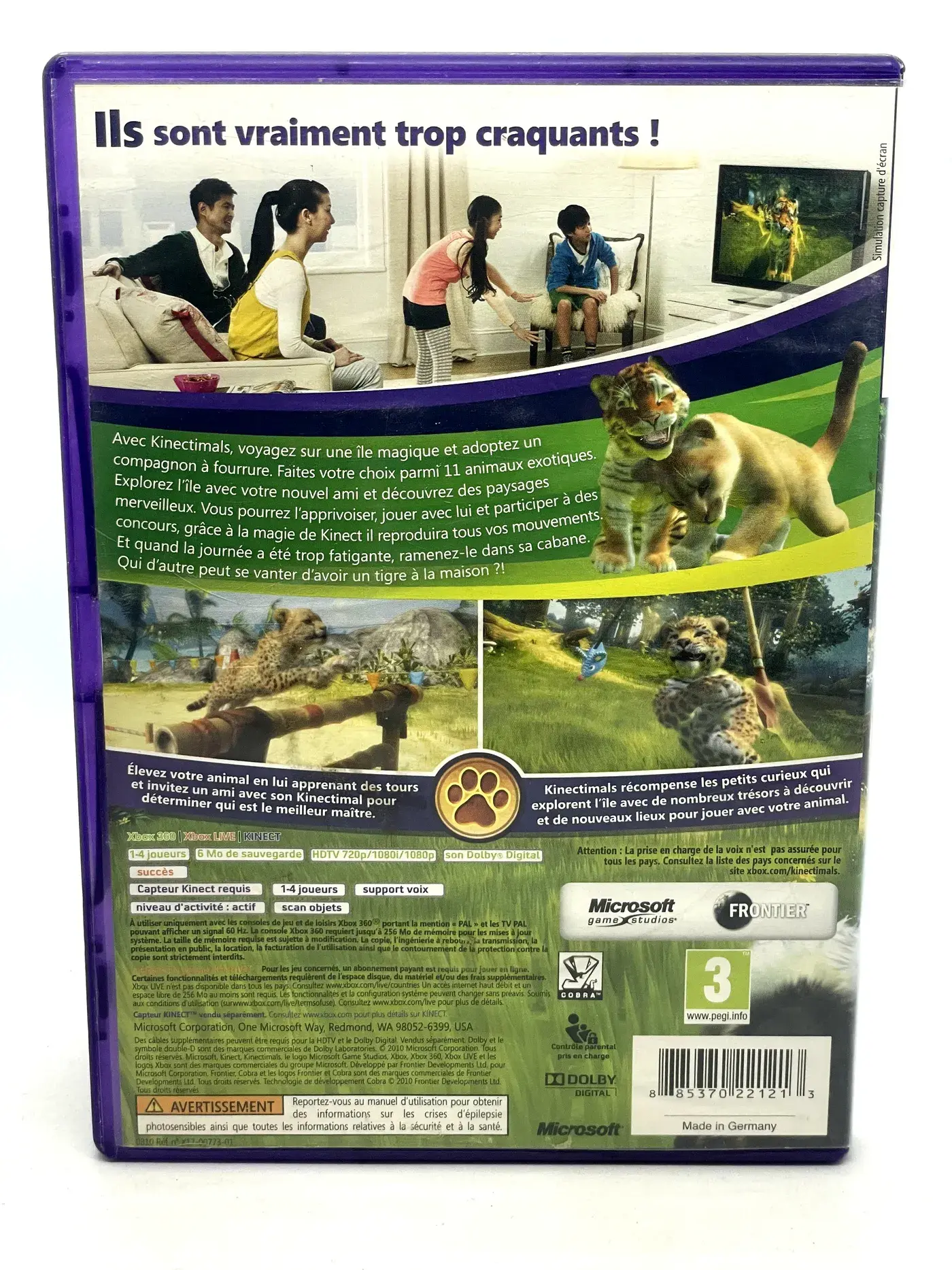 Kinectimals Xbox 360