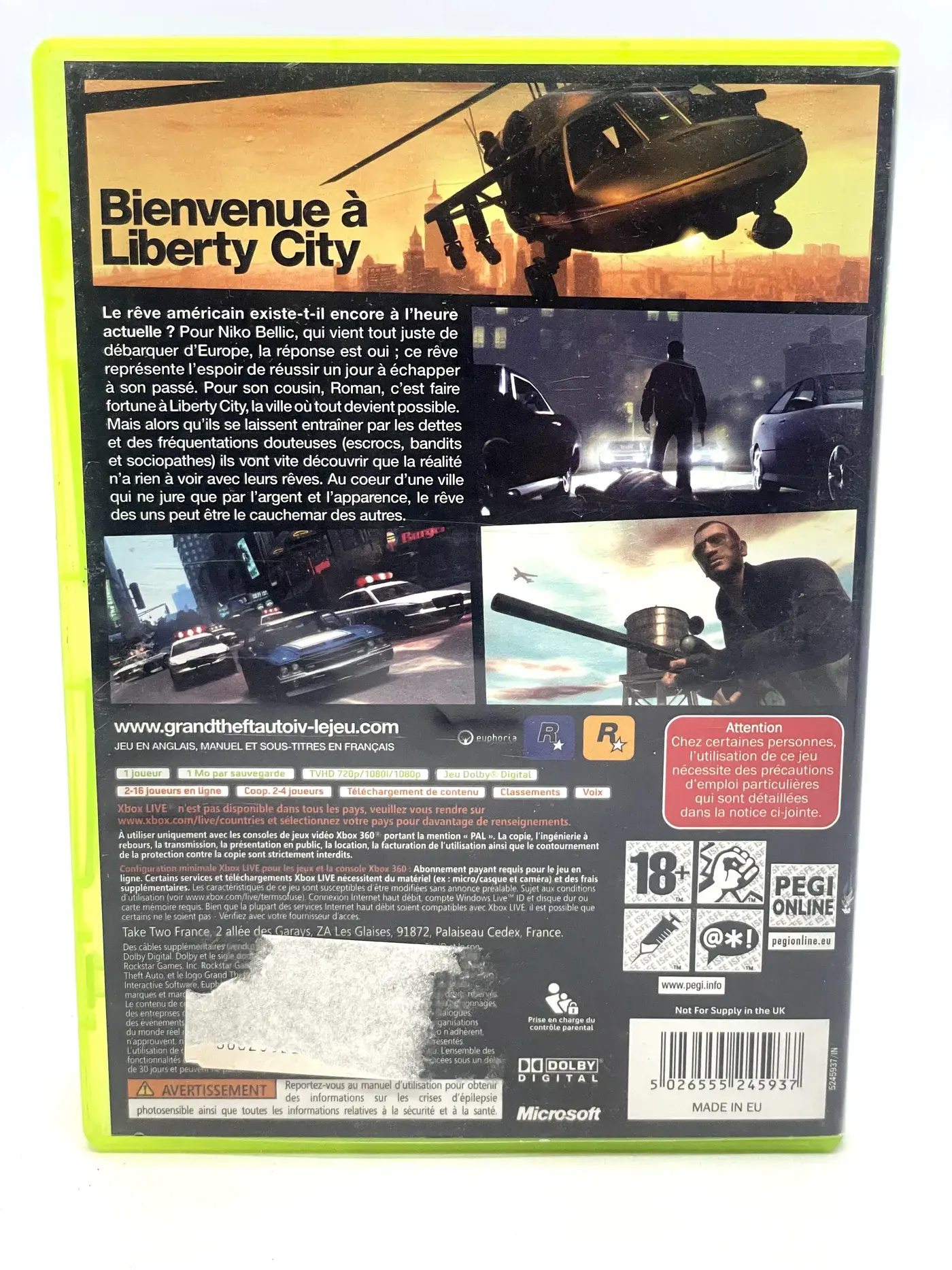 Grand Theft Auto IV Xbox 360