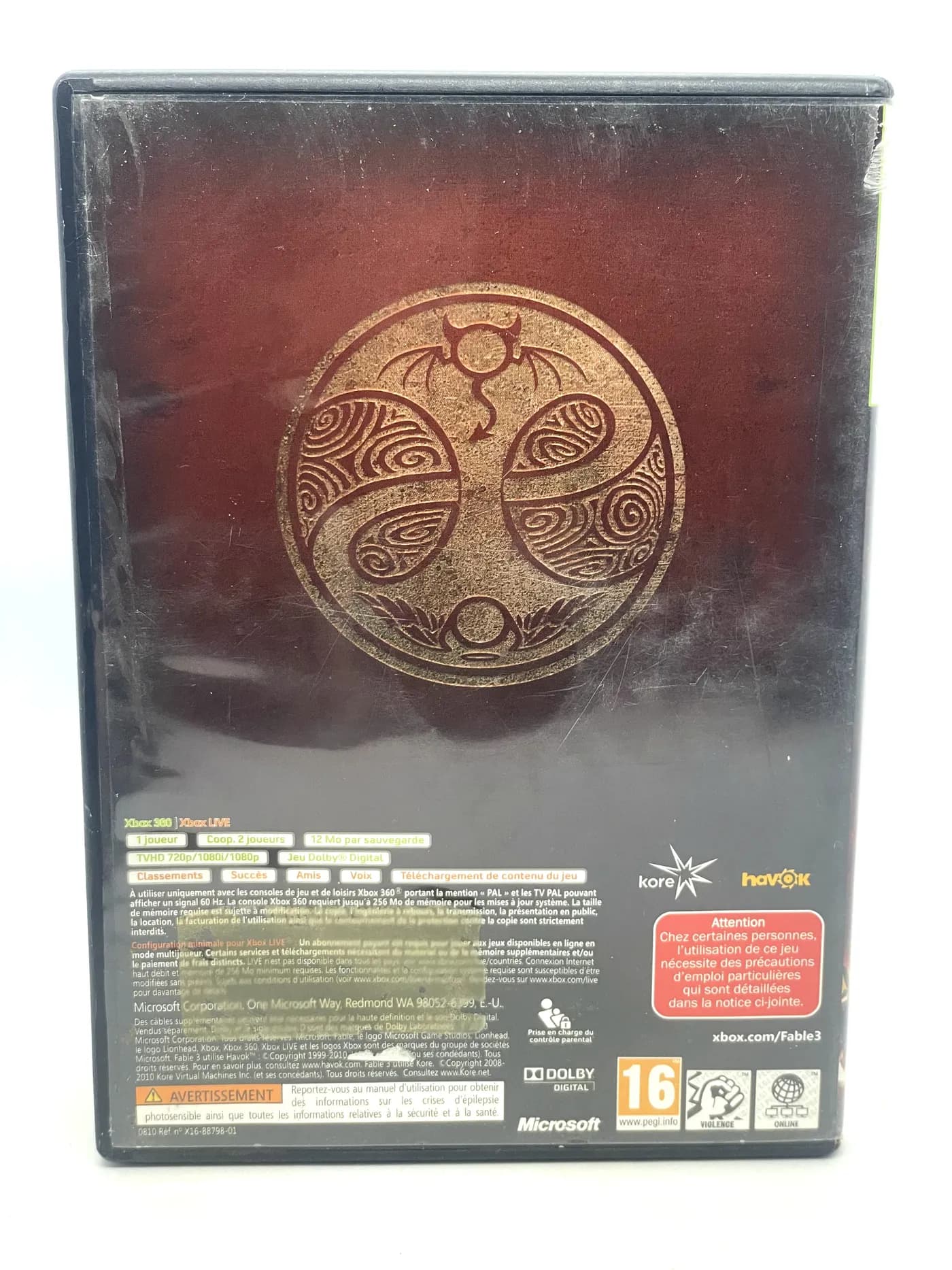 Fable 3 Collector's Edition Xbox 360