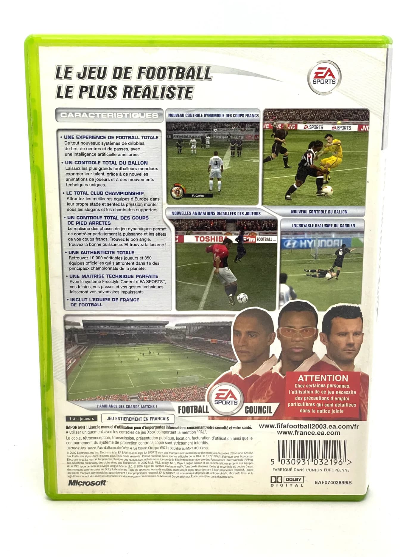 FIFA Football 2003 Xbox