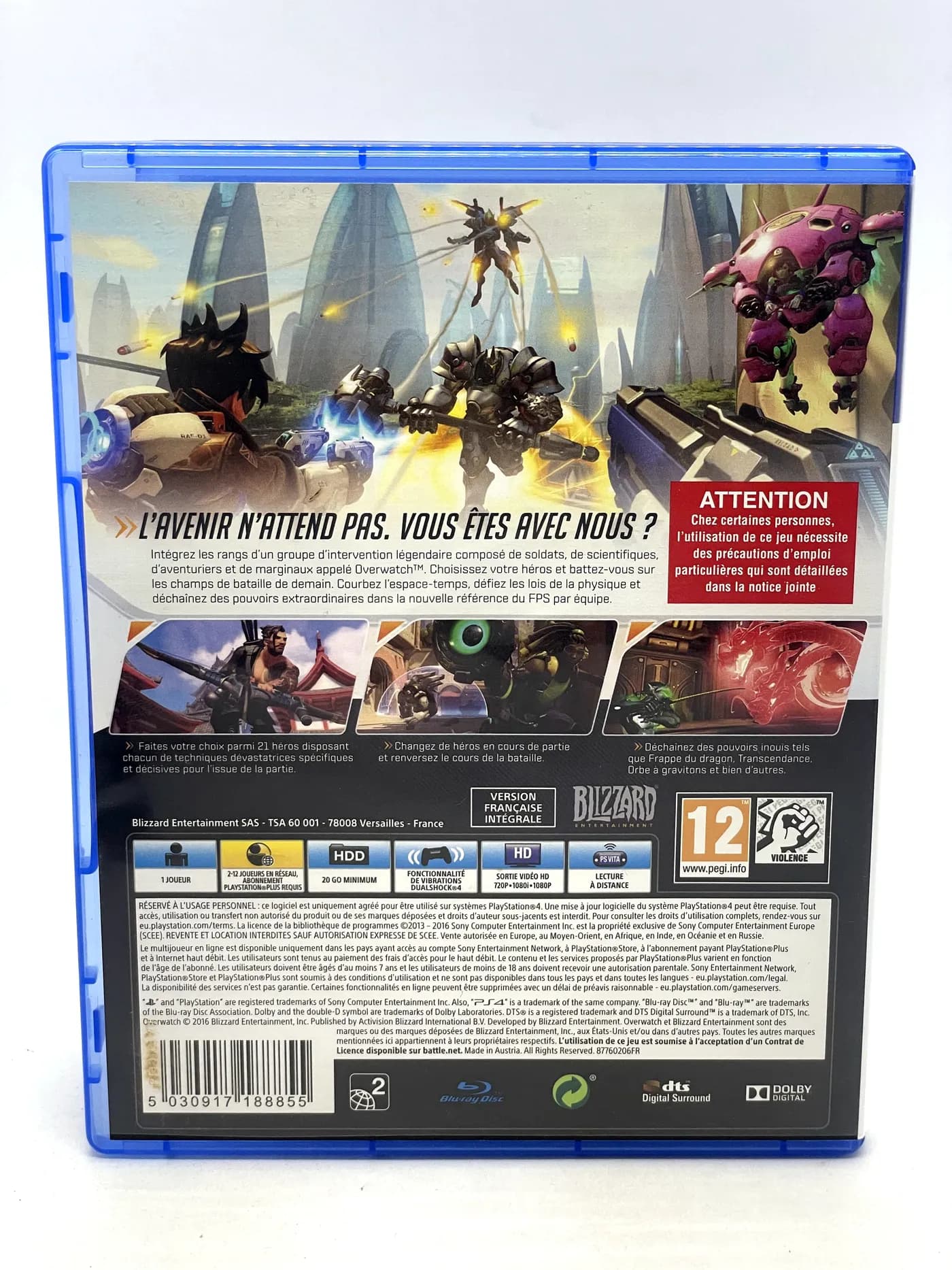 Overwatch Origins Edition PS4