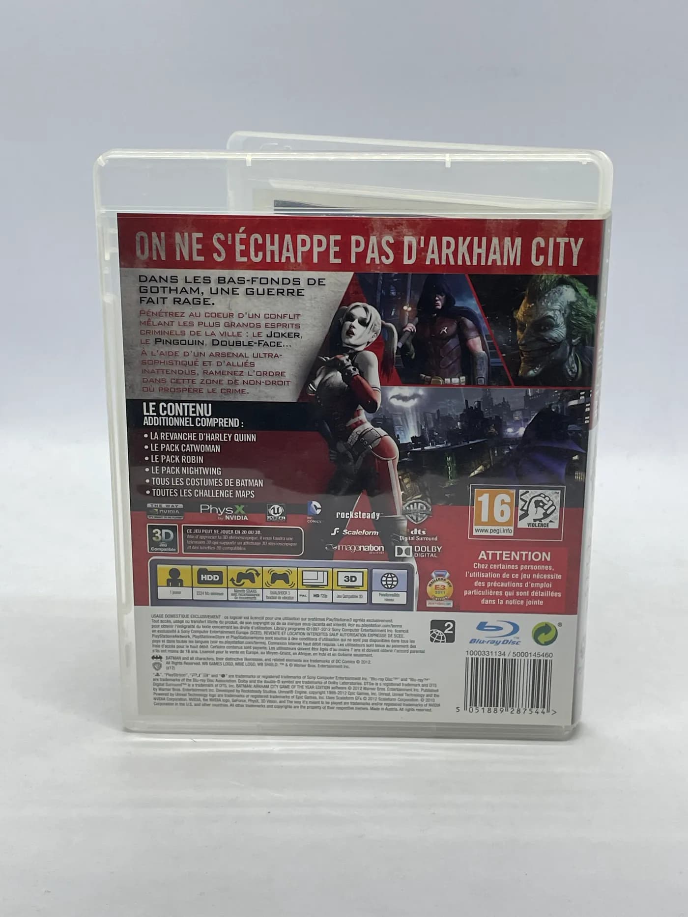 Batman Arkham City Game of the Year PS3