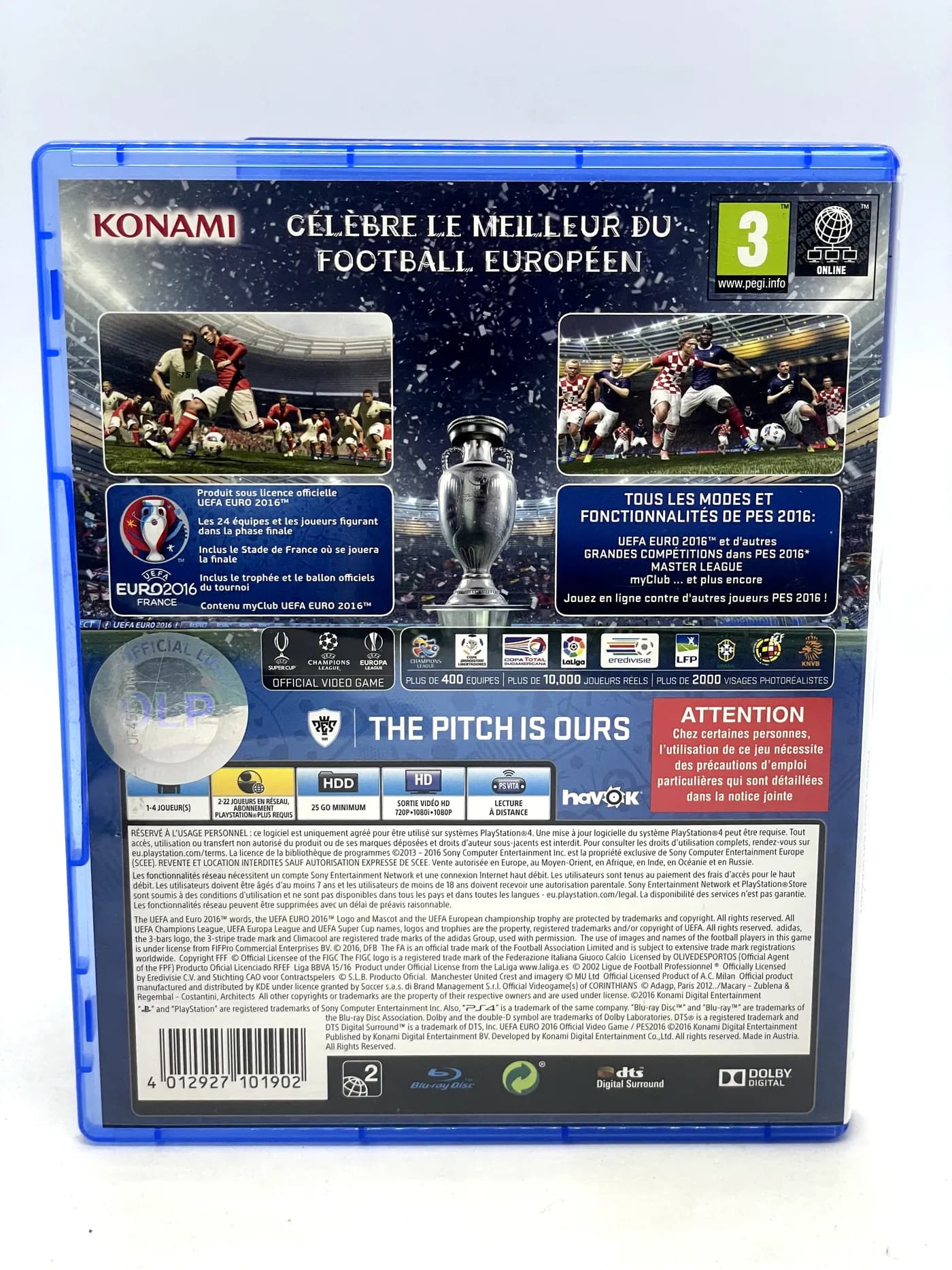Pro Evolution Soccer 2016 PS4
