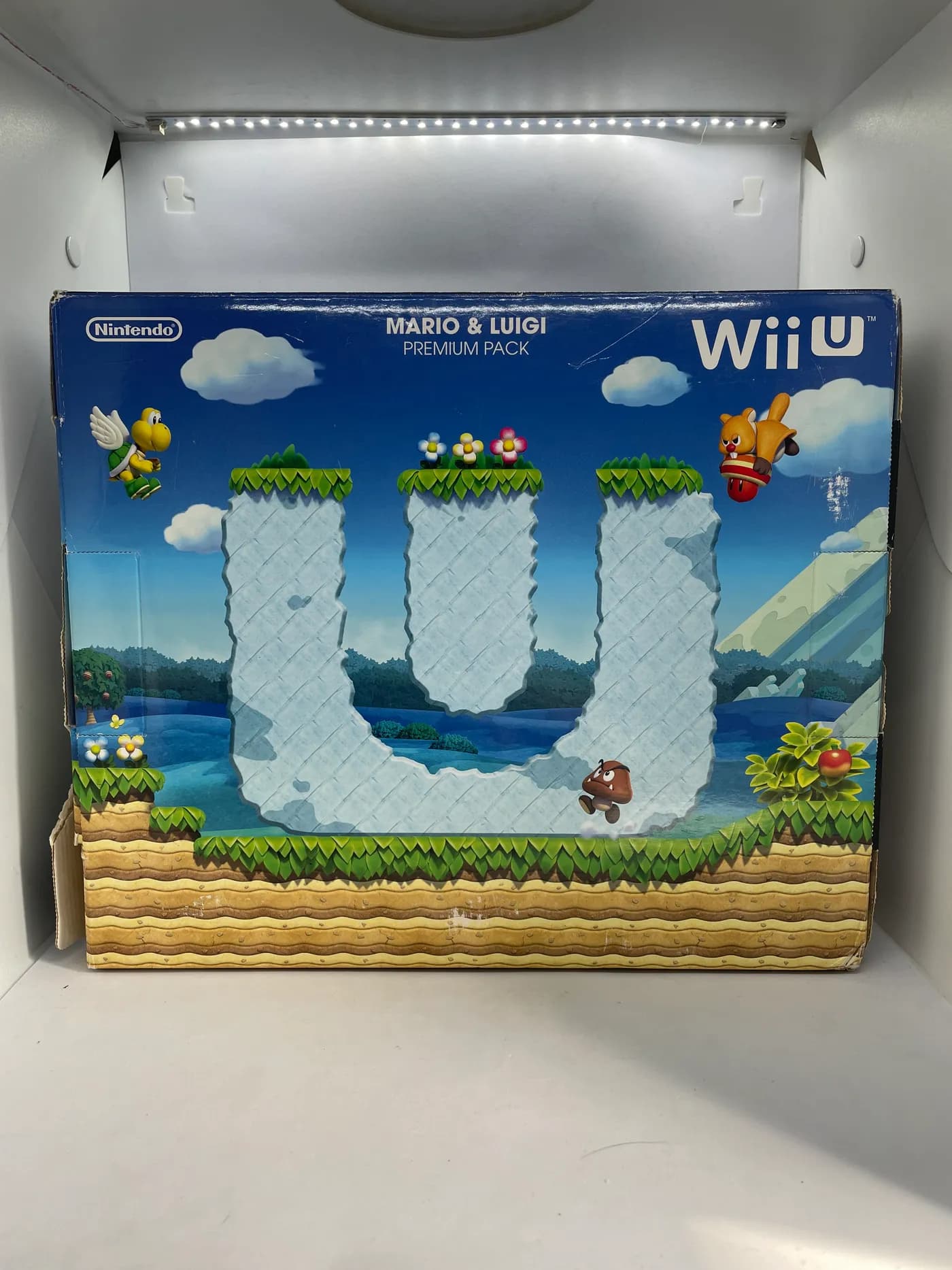 Nintendo Wii U Mario & Luigi Premium Pack console