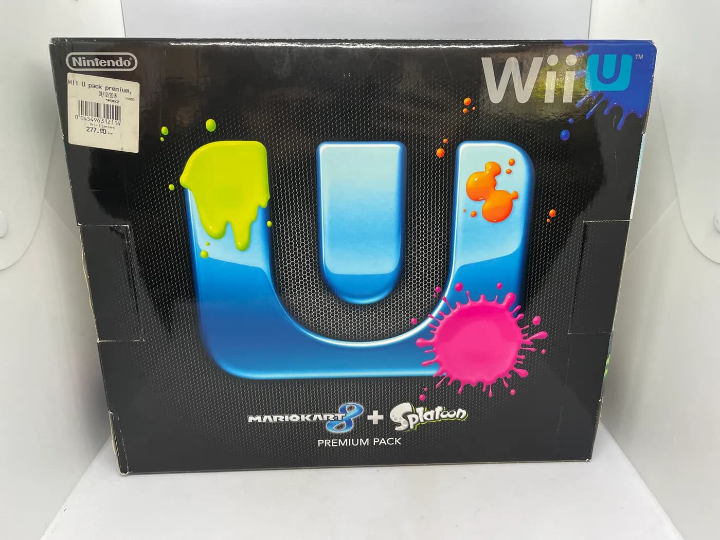 Nintendo Wii U Mario Kart 8 + Splatoon Premium Pack