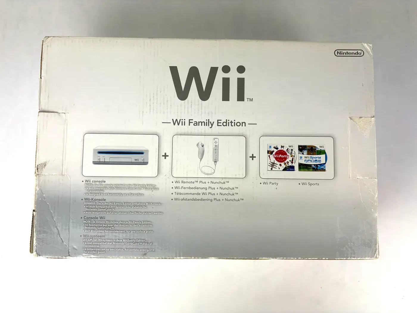 Nintendo Wii Family Edition Console Complete