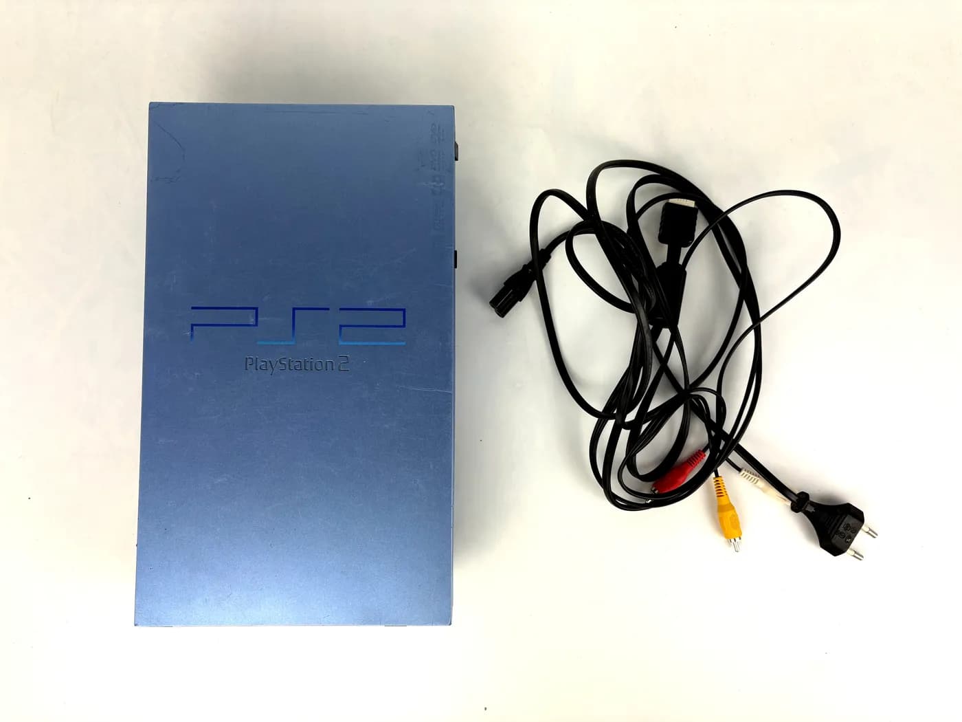 PlayStation 2 Console SCPH-50004 Aqua Blue Set