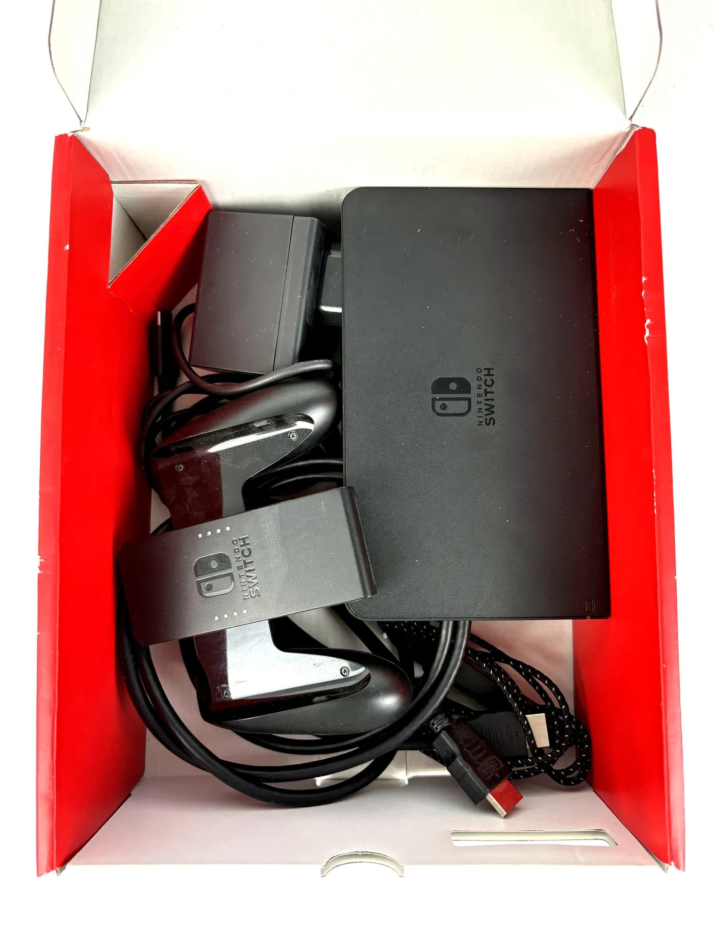 Nintendo Switch Oled Red/Blue Console Complete