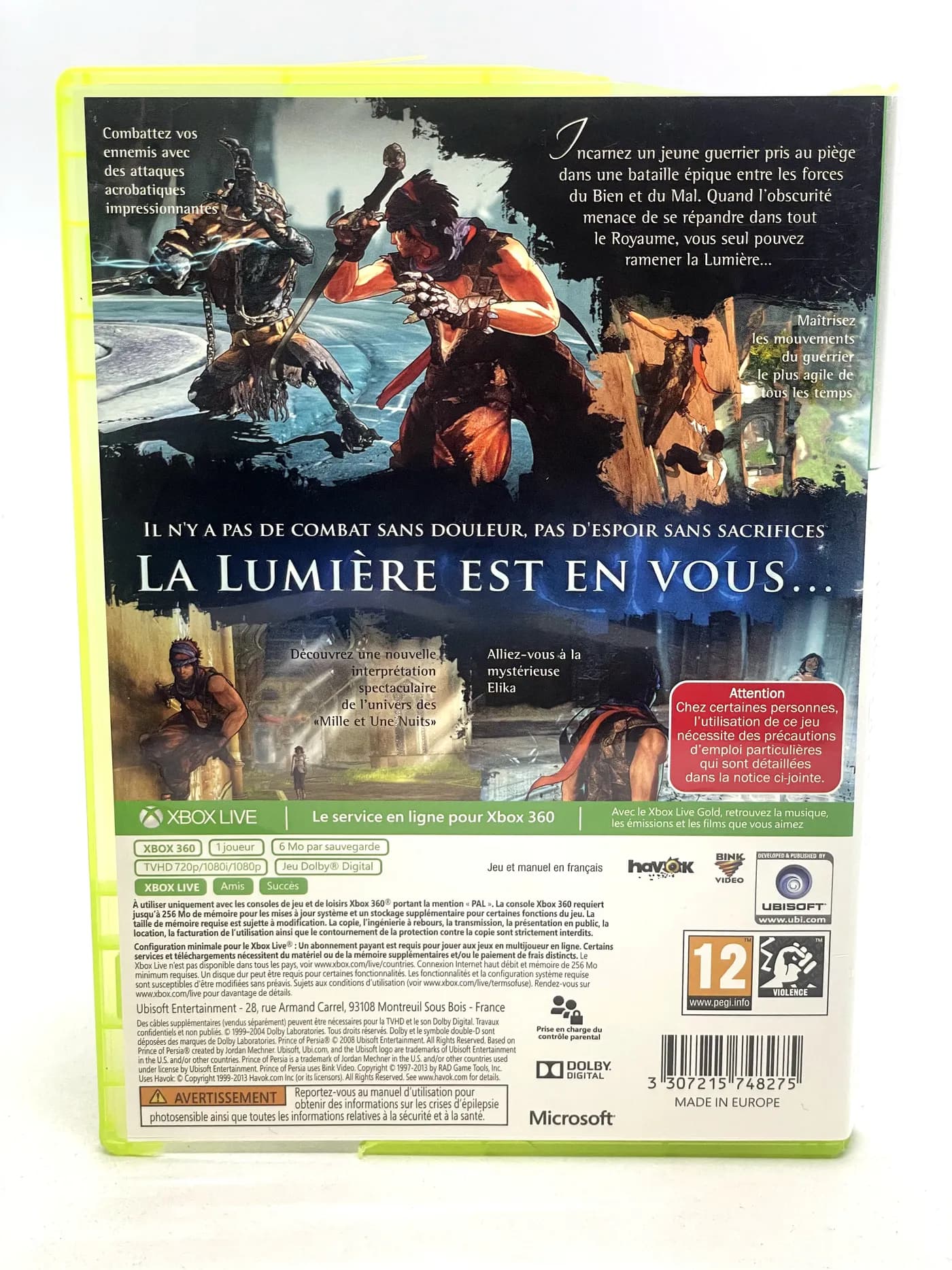 Prince of Persia Xbox 360