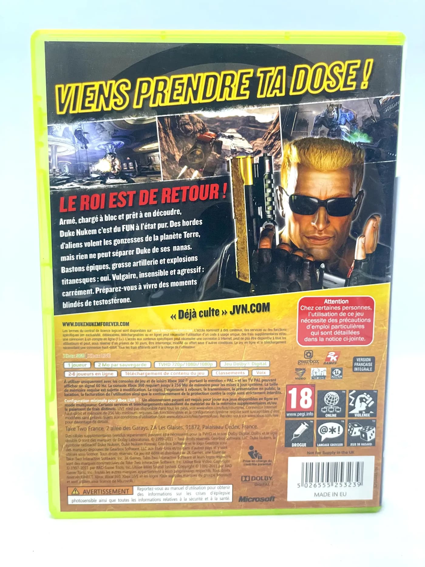 Duke Nukem Forever Xbox 360