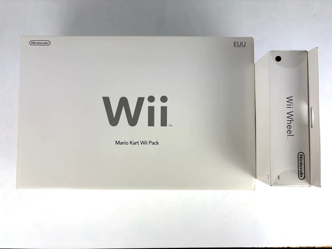 Nintendo Wii Console Mario Kart Pack Set