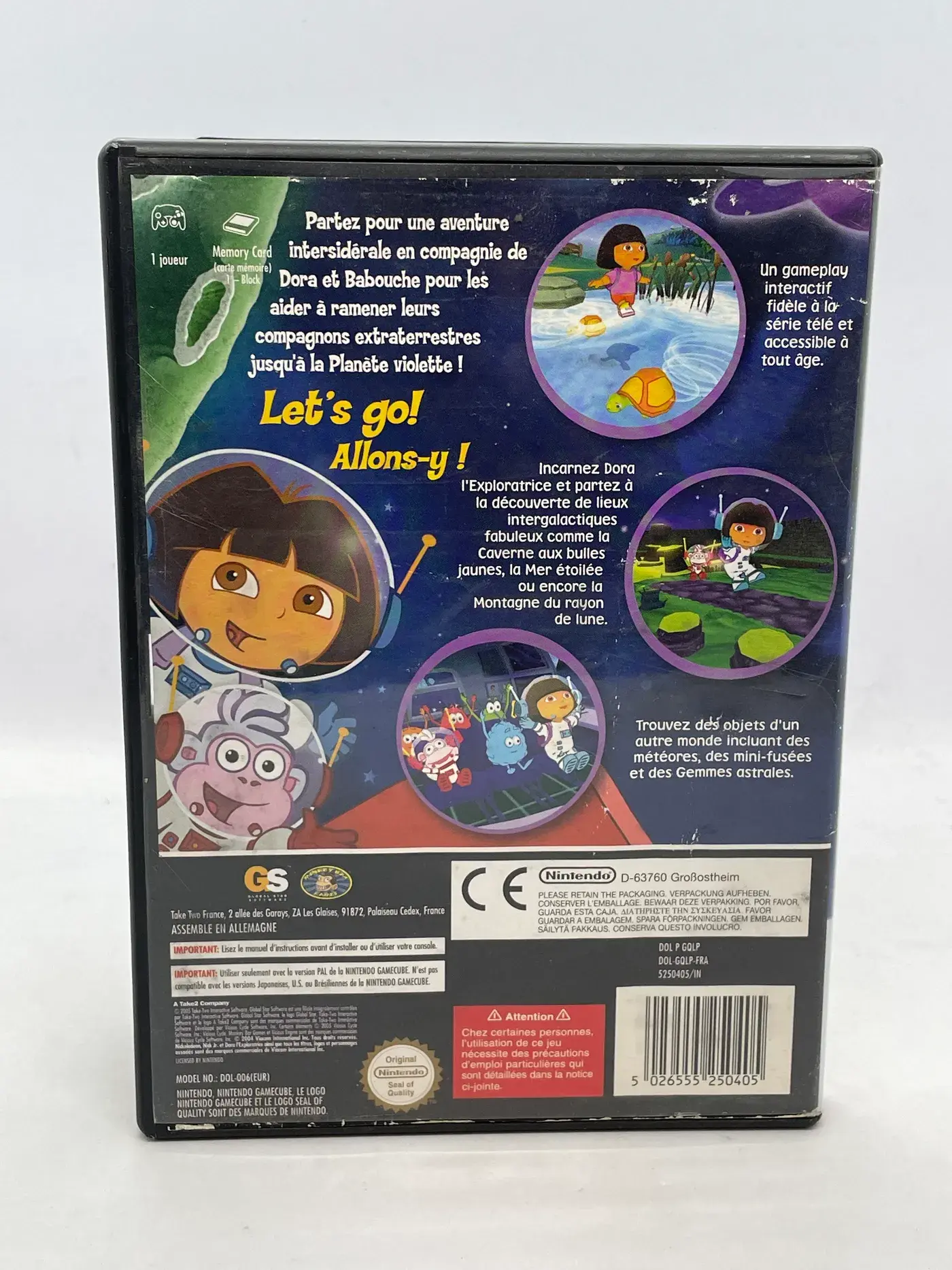 Dora The Explorer Journey to the Purple Planet GameCube