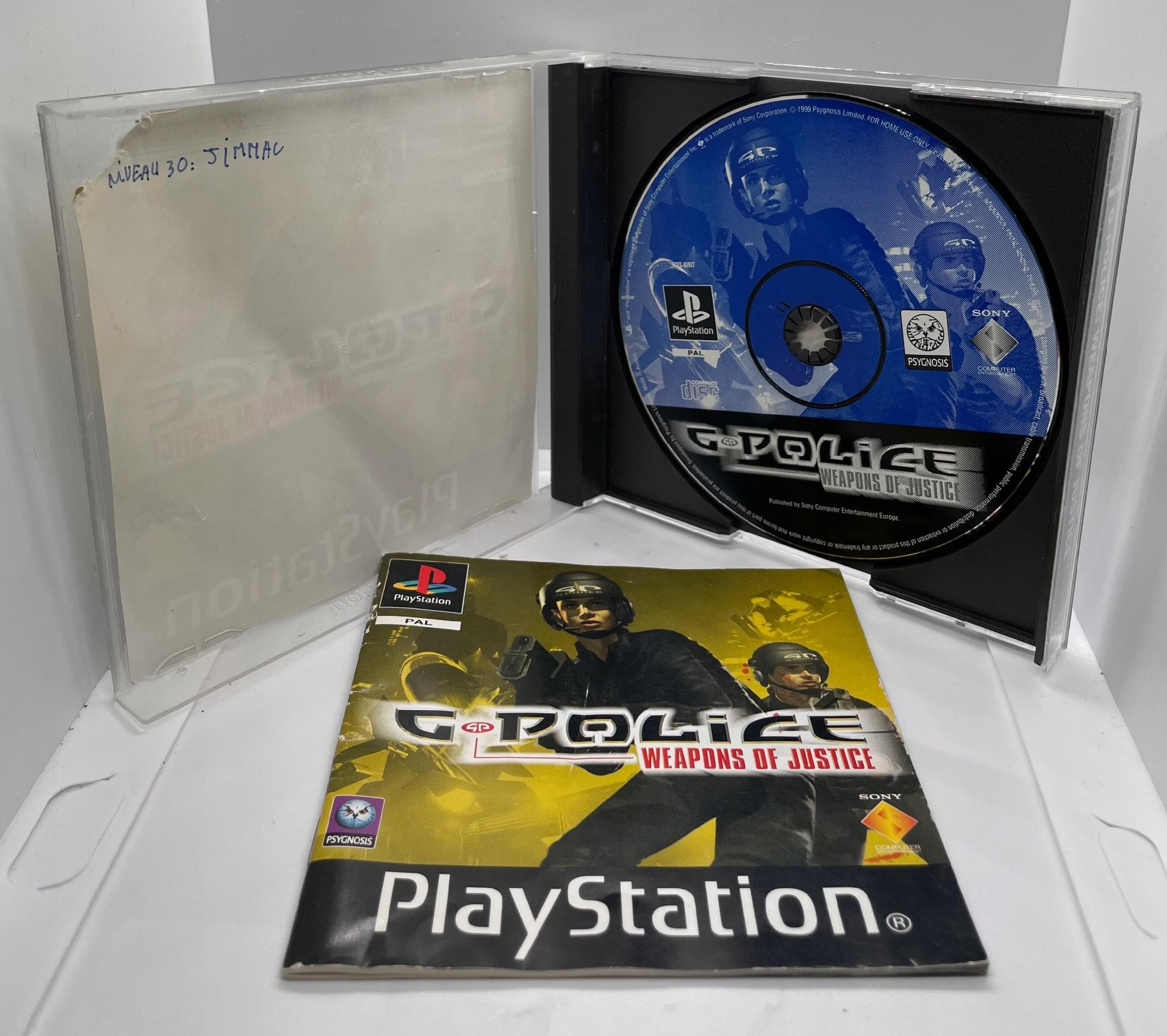G Police Weapons of Justice PlayStation PS1 PSX (FR)
