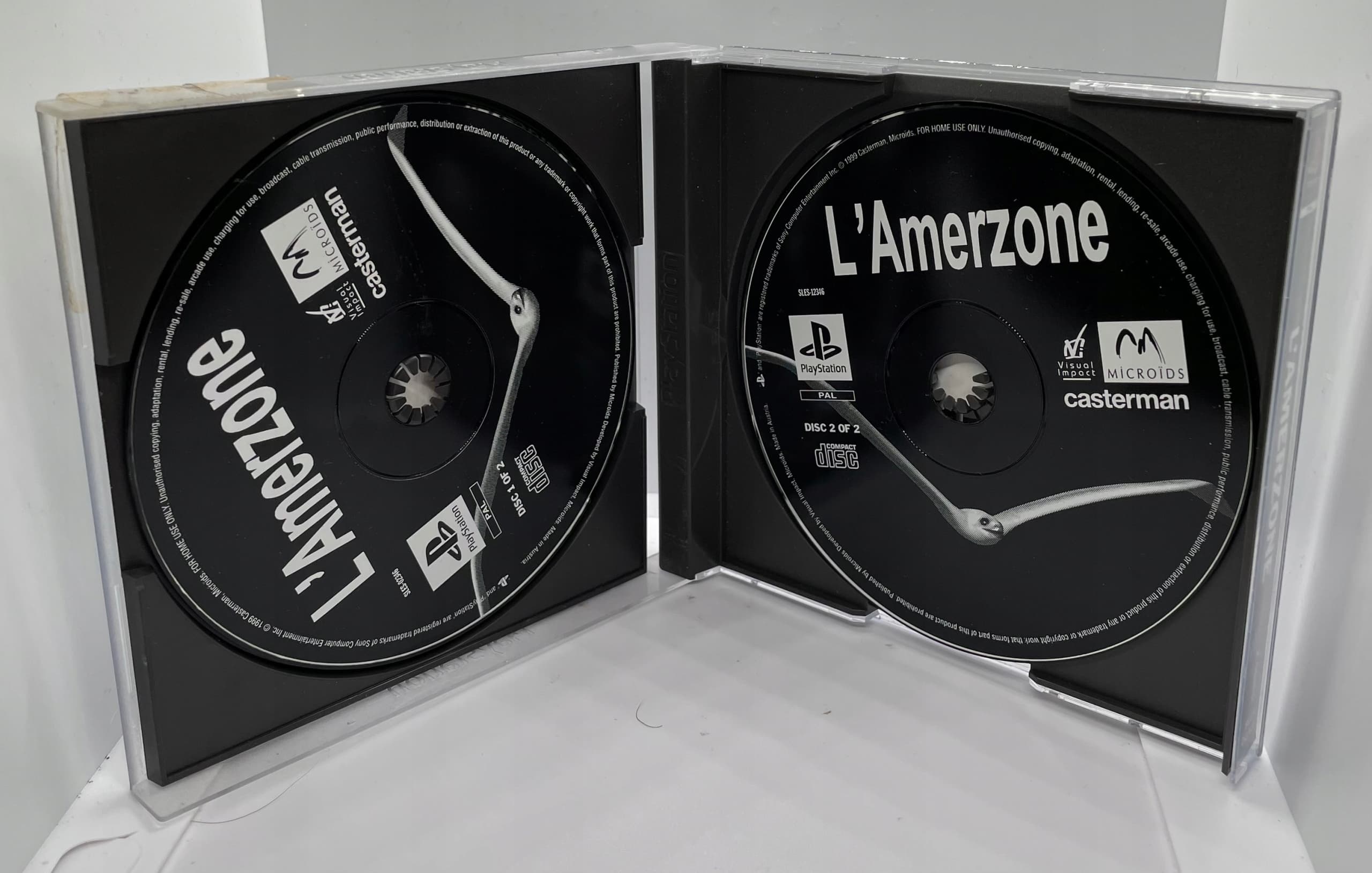Amerzone PlayStation PS1 PSX