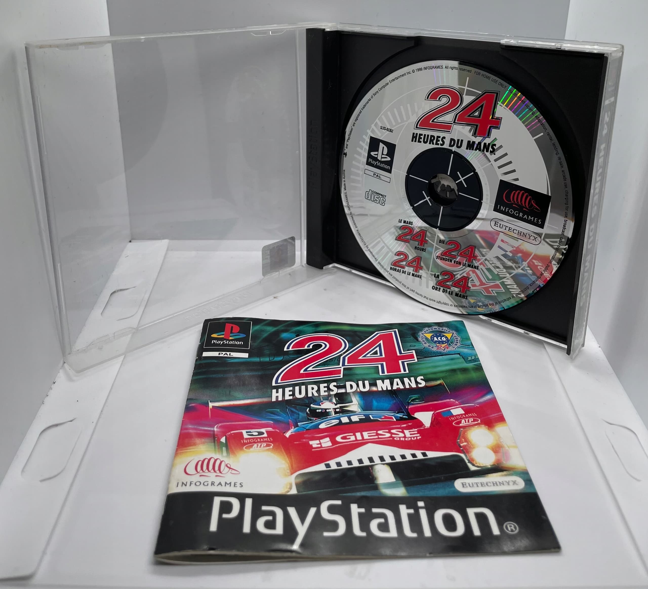 Le Mans 24 Hours PlayStation PS1 PSX