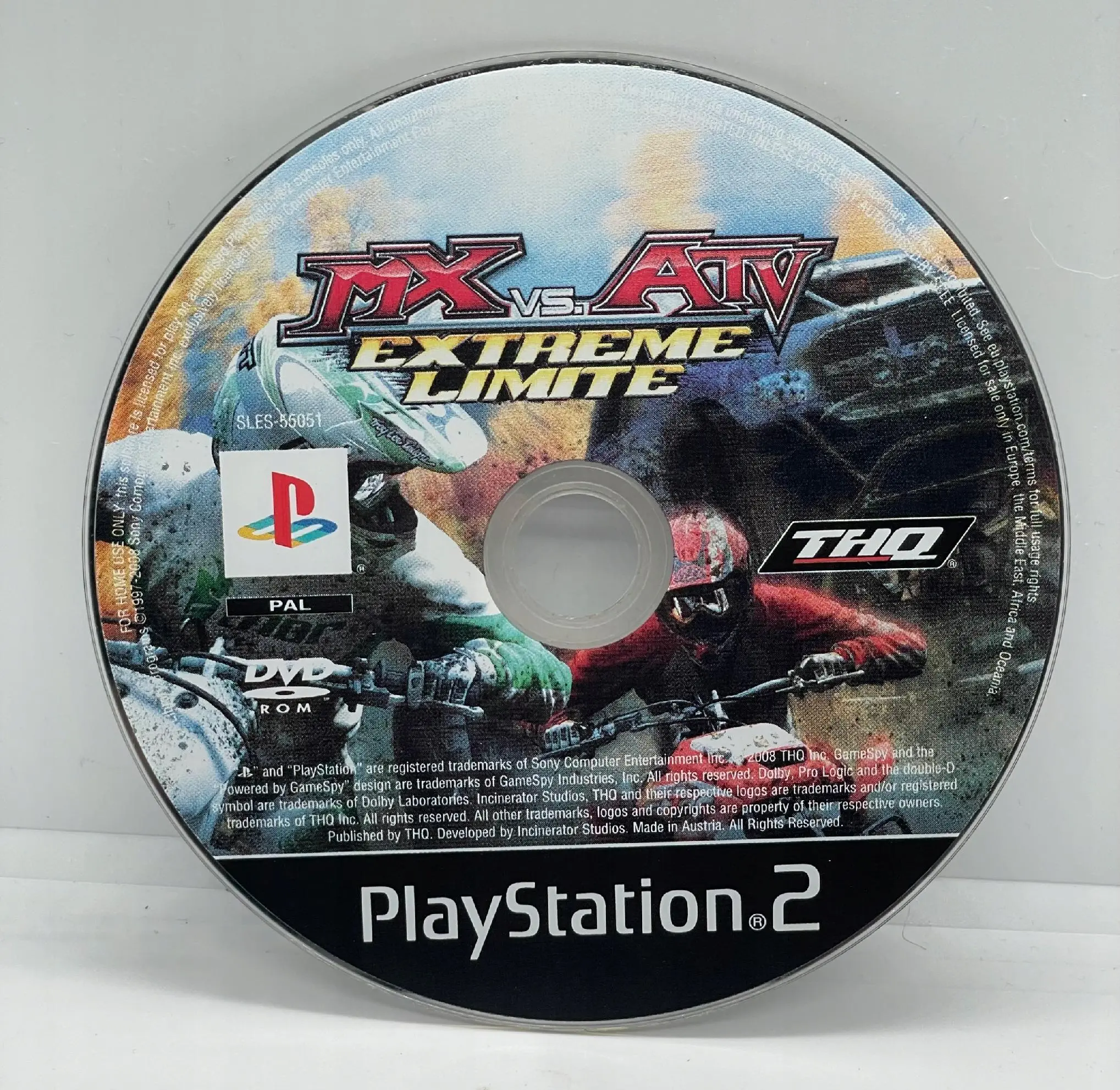 MX vs. ATV Untamed PlayStation 2 PS2 (FR) (CD)
